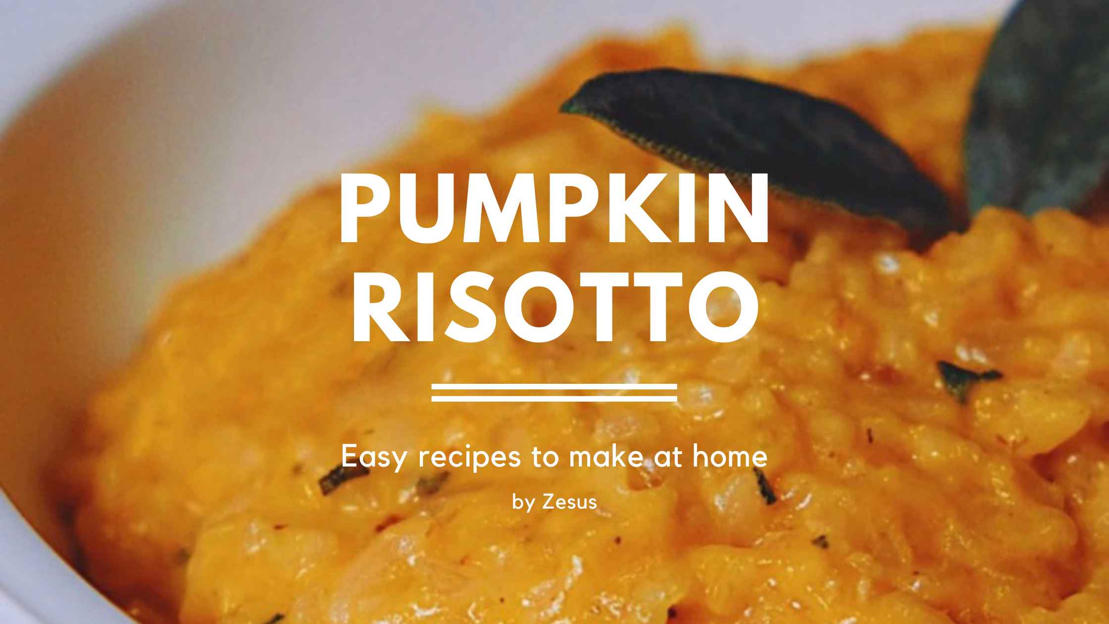 pumpkin risotto recipe