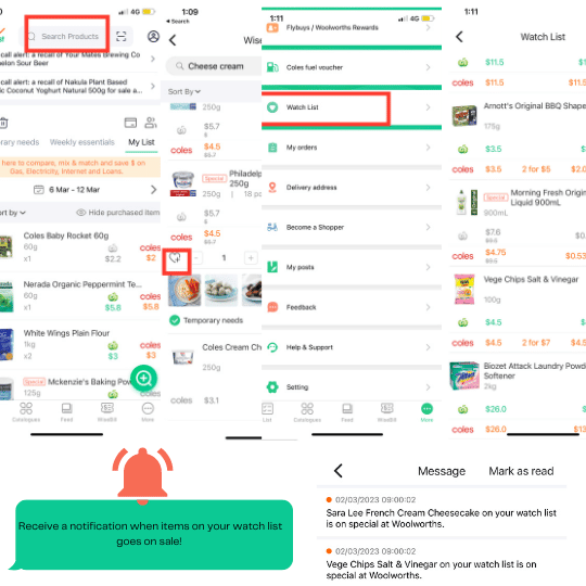 Addasubheading Grocery & SuperMarket Price Comparison App WiseList