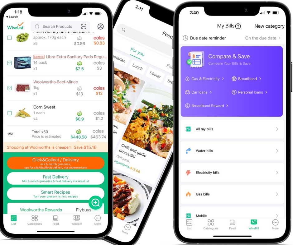 Wiselisthomepagenew2 Grocery & SuperMarket Price Comparison App