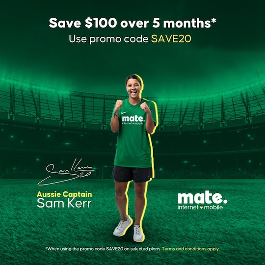 Save $100 with WiseList on Mate Unlimited NBN